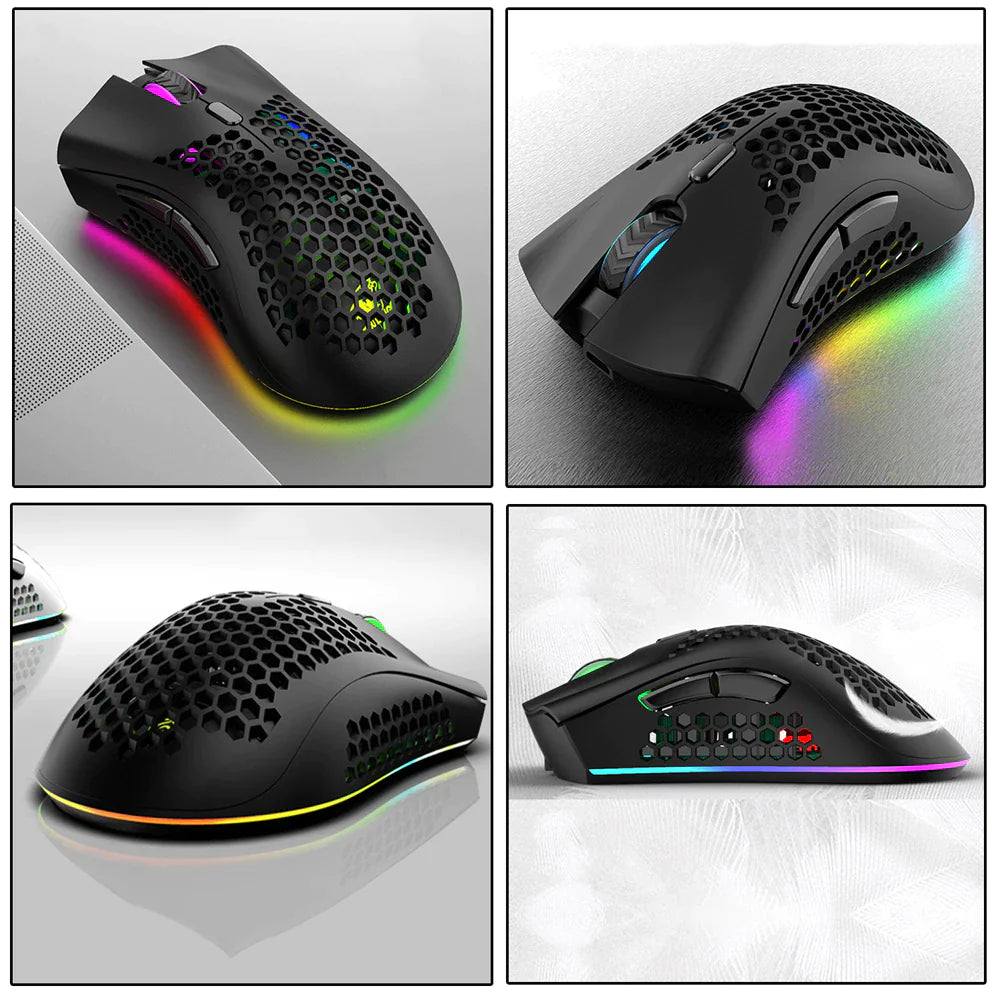 Cordless 7-Color LED Mouse