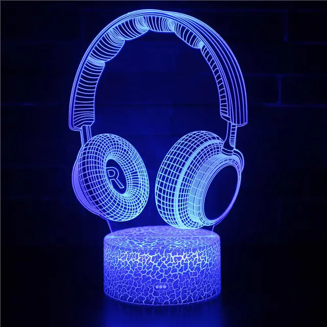 3D LED Gaming Setup RGB Lamp