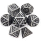 Metal Dice Set - Antique Iron-0