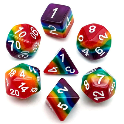 Rainbow Dice Set-1